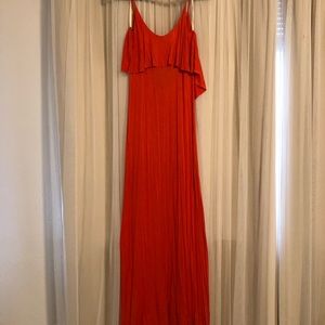 Arden B Backless Maxi Dress